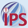 IPS logo with text IPS in red and medical icon