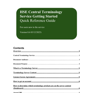 HSE Terminology Server Ref Guide