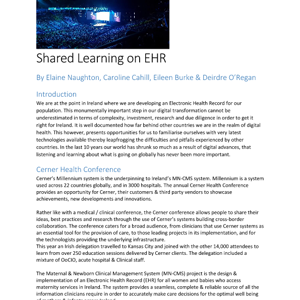 Shared Learning on EHR Case Study 